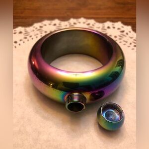 Blush Bangle Flask Bracelet for Women